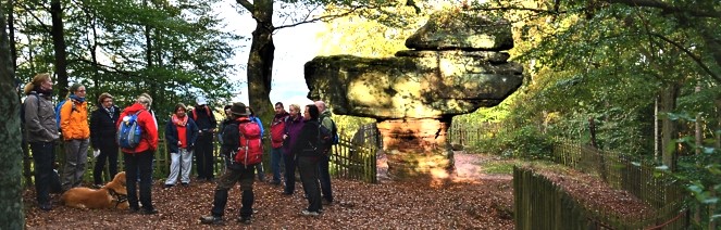 EWS-Wanderung "Zum sagenhaften Stiefel bei St. Ingbert"